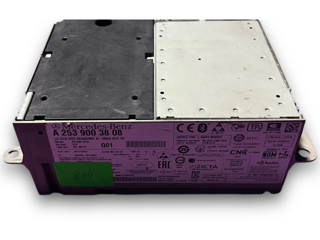 Блок комфорта NR819, A2539003808 Mercedes-Benz GLC C253