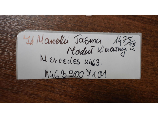 Volant Mercedes-Benz G W463 2nd Gen 2025 A4639007101555525  