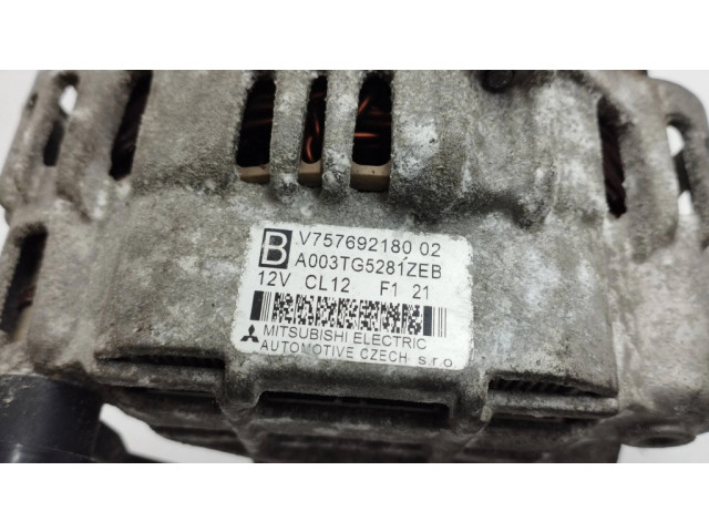 Генератор A003T052812EB, 757692180 Mini Cooper Countryman R60 1.6