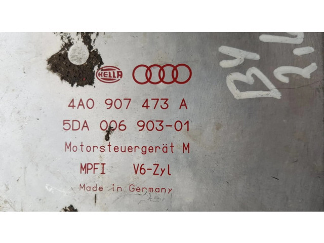 Блок управления двигателя 4A0907473A, 5DA00690301 Audi 80 90 S2 B4