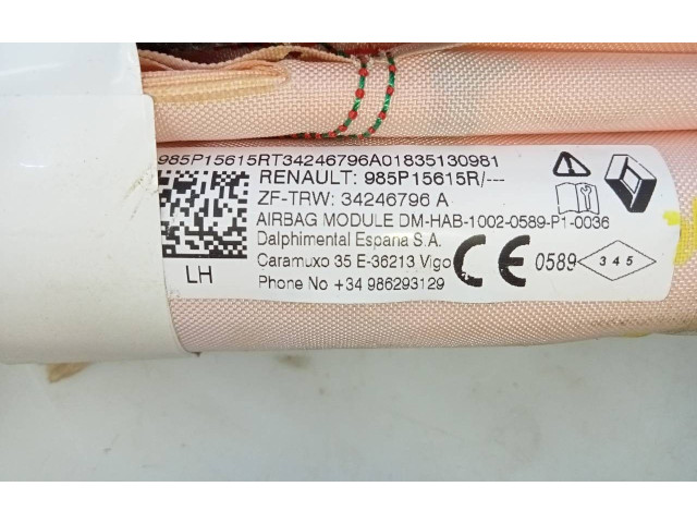 Подушка безопасности двери 985P15615R, 34246796A Dacia Duster II