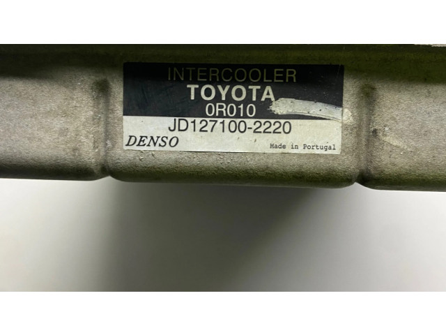 Интеркулер  JD1271002220, 0R010   Toyota Avensis T250 2.0