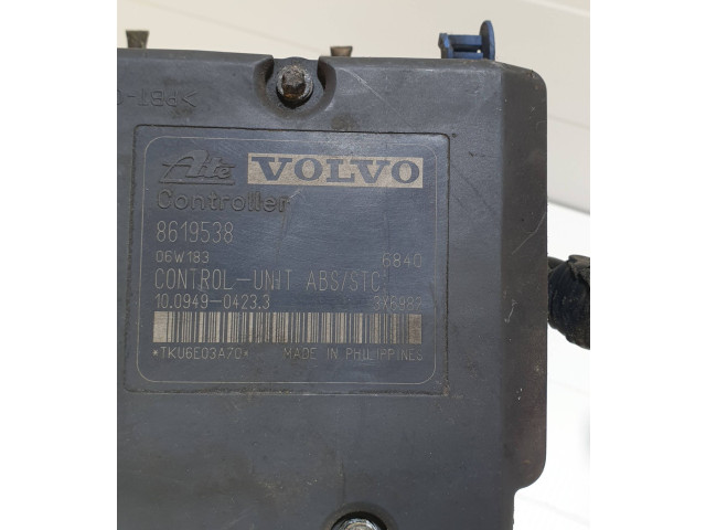 Блок АБС 8619538, TKU6E03A70   Volvo  S80  1999 - 2003 года