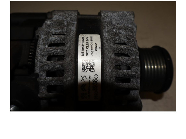 Генератор    9820893880   Peugeot 2008 II