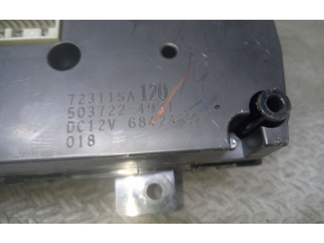 Блок управления климат-контролем 72311SA120   Subaru Forester SG