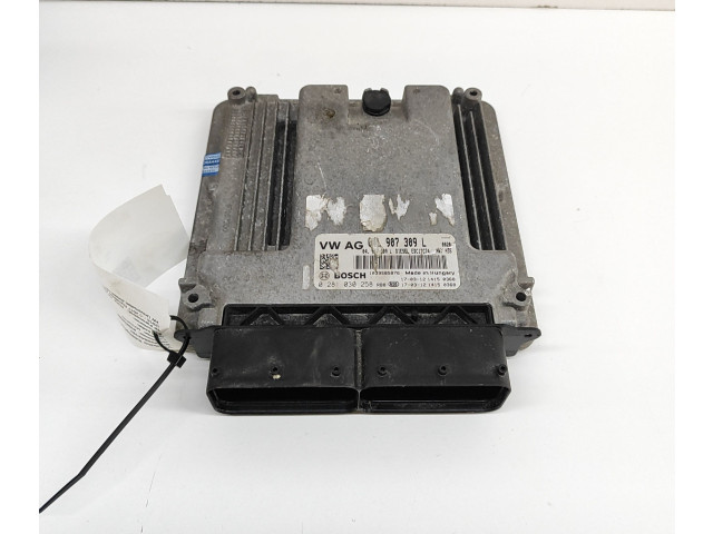 Блок управления двигателя 04L907309L, 0281030258 Audi A4 Allroad B9