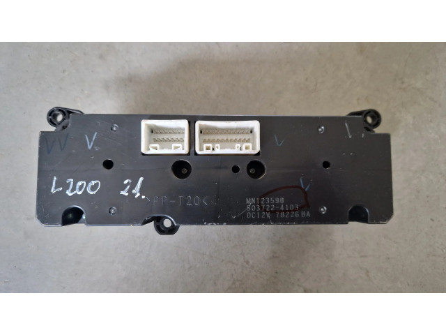 Блок управления климат-контролем MN123598 Mitsubishi L200