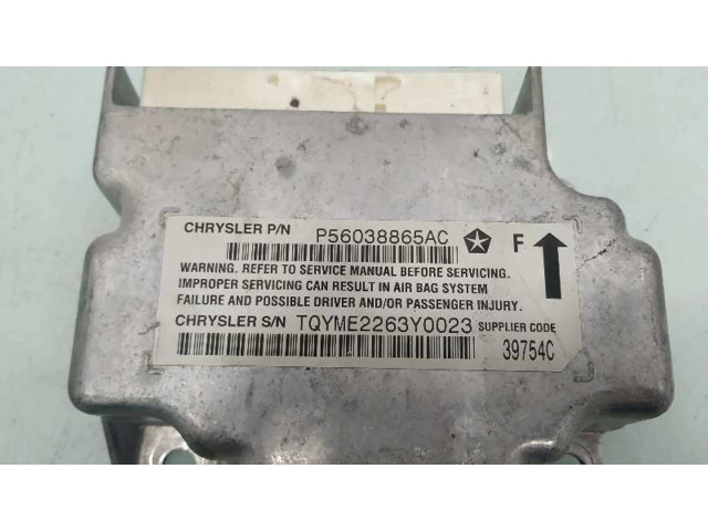 Блок подушек безопасности P56038865AC Jeep Grand Cherokee (WJ)