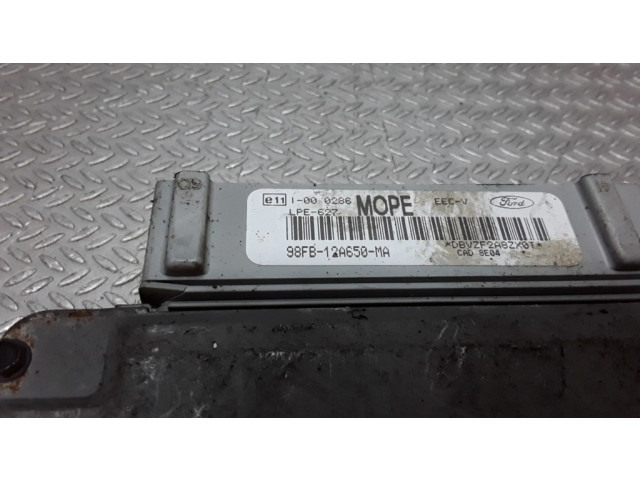 Блок управления двигателя 98FB12A650MA Ford Fiesta