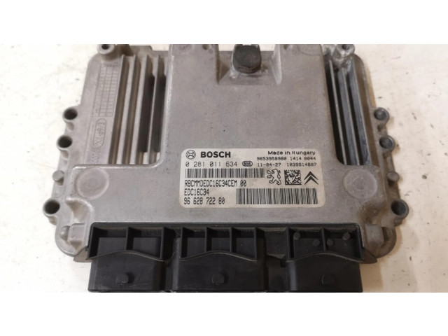 Řídící jednotka 0281011634, 9662872280   Peugeot 307 2007