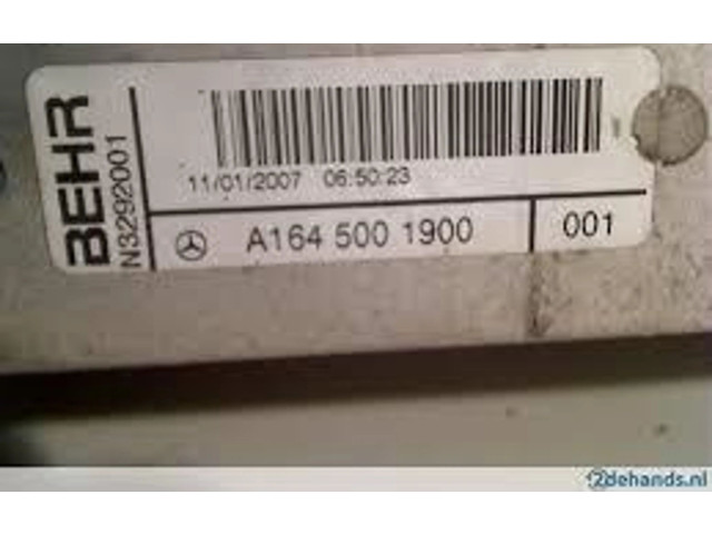Интеркулер  A1645001900   Mercedes-Benz ML W164 