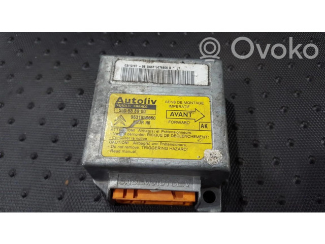 Блок подушек безопасности 9631950680, 550538900 Citroen Xsara