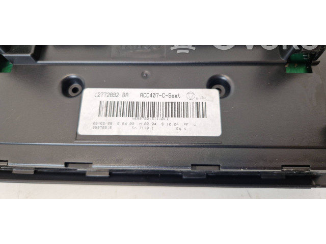 Блок управления климат-контролем 12772892 Saab 9-3 Ver2