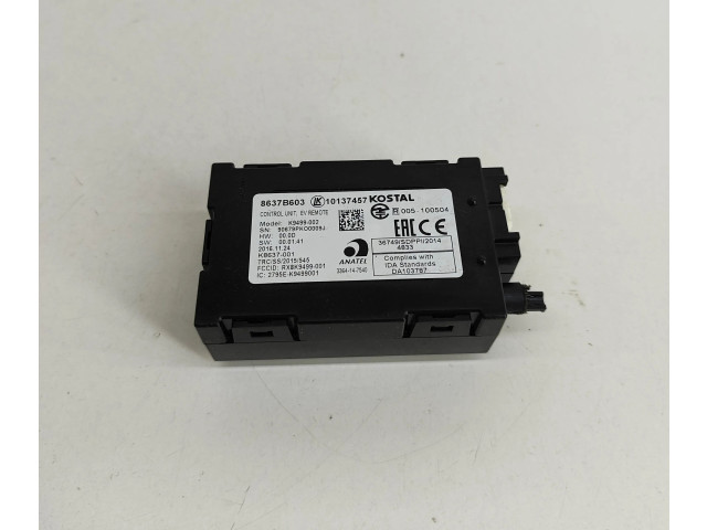 Блок управления 8637B603 Mitsubishi Outlander