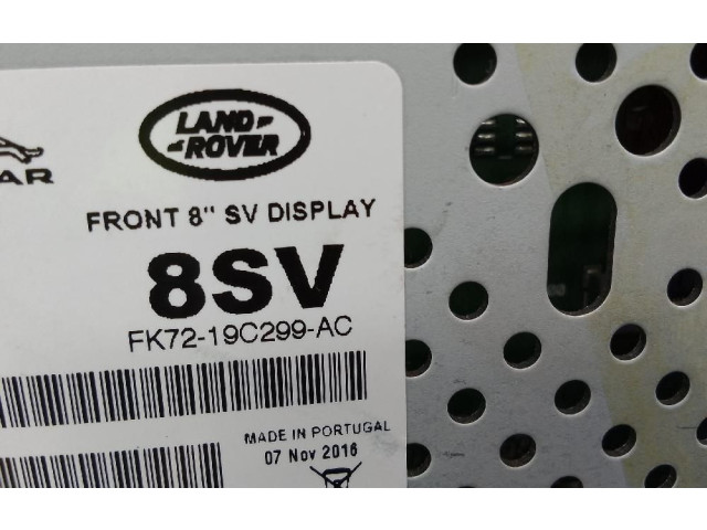 Дисплей FK7219C299AC Land Rover Discovery 5
