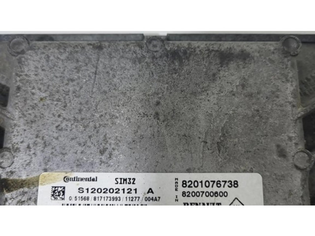 Блок управления двигателя 8201076738, 8200700600 Renault Twingo II