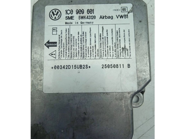 Блок подушек безопасности 5WK43120, CENTRALITAAIRBAG   Skoda Octavia Mk2 (1Z)