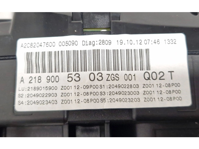 Панель приборов A2189005303, 2189015900 Mercedes-Benz CLS C218 X218