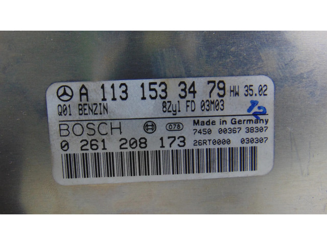 Řídící jednotka A1131533479 Mercedes-Benz SLK AMG R171 2001