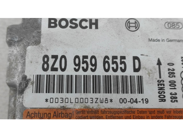 Блок подушек безопасности 8Z0959655D Audi A2