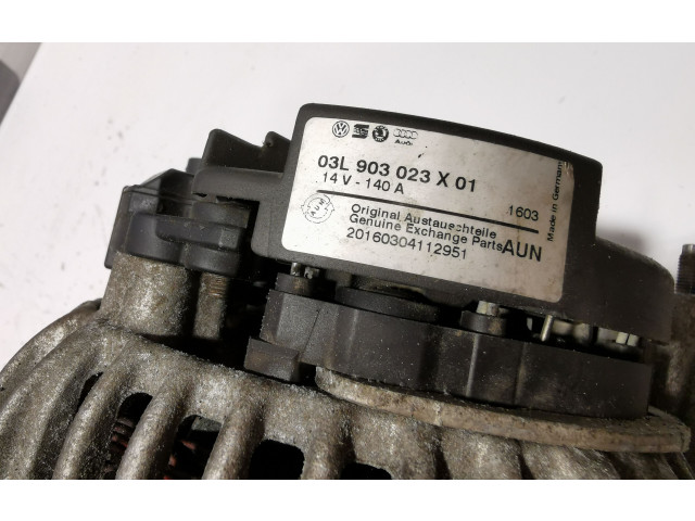Генератор 03L903023, 03L903023X   Volkswagen Caddy 1.6     