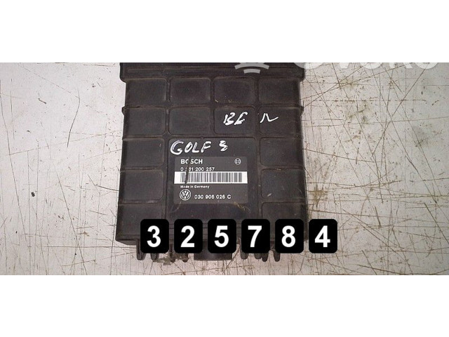 Řídící jednotka 030906026C Volkswagen Golf III 1993