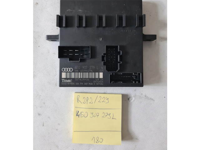 Блок комфорта 4E0907279L, 4E0910279L   Audi A8 S8 D3 4E   