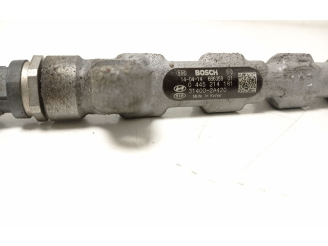 Vstřikovací lišta 314002A420, 0281002863 Hyundai i30 D4FB