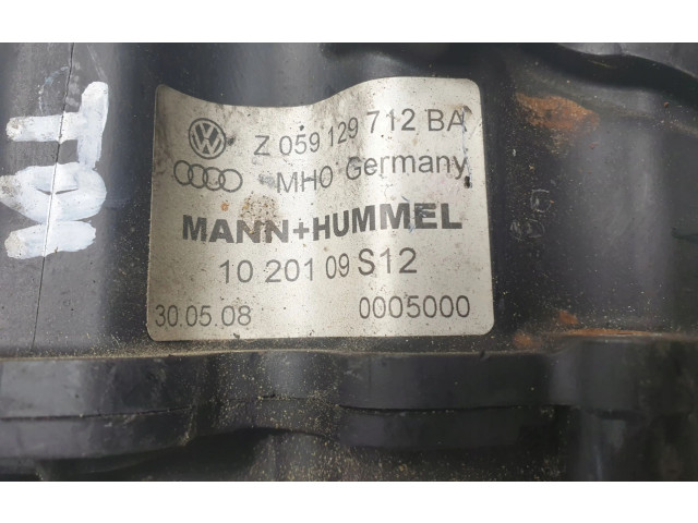 Всасывающий коллектор 059129712BA   Audi A5 8T 8F  