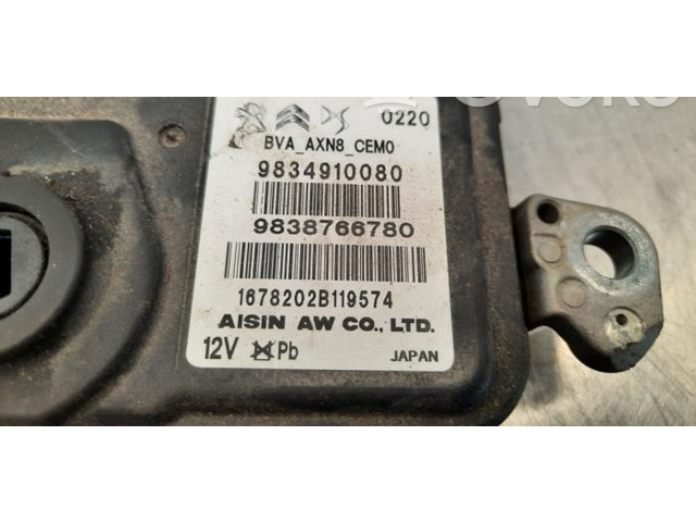 Блок управления коробкой передач 9834910080   Citroen C5 X
