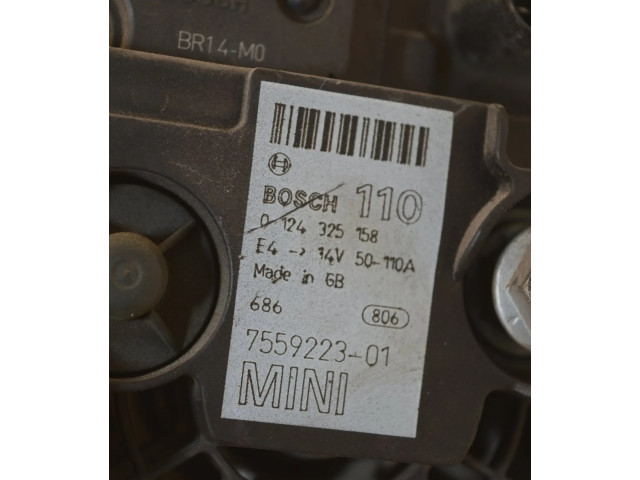 Генератор 12317550997, 7559223 Mini One - Cooper R50 - 53 1.6