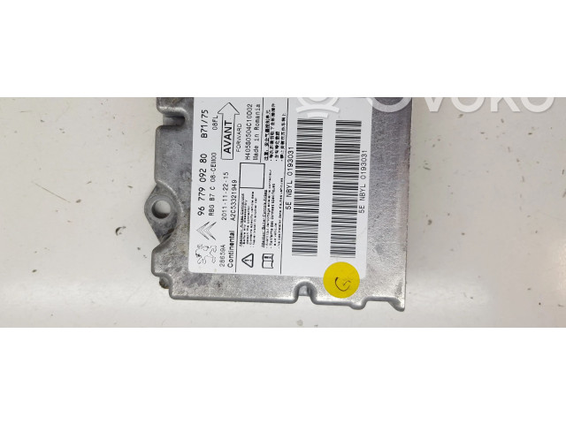Блок подушек безопасности 9677909280 Citroen DS4