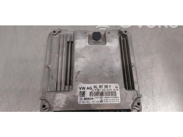 Блок управления двигателя 04L907309P Volkswagen Touran III