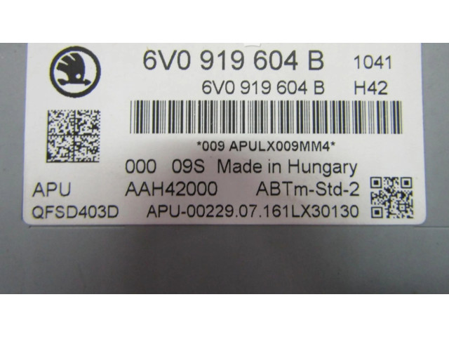 Дисплей Skoda Fabia Mk3 (NJ)