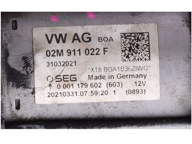 Поршень Стартер 02M911022F Volkswagen Golf VIII