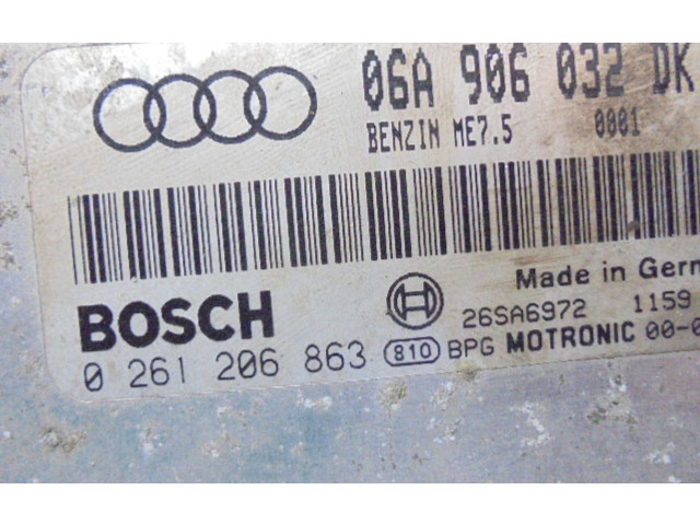 Блок управления двигателем Блок управления 06A906032DK, 06A906032DK Skoda Octavia Mk1 (1U)