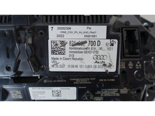 Панель приборов 82A920700D   Audi A1       