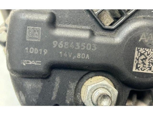 Генератор 96843503   Chevrolet Sail      