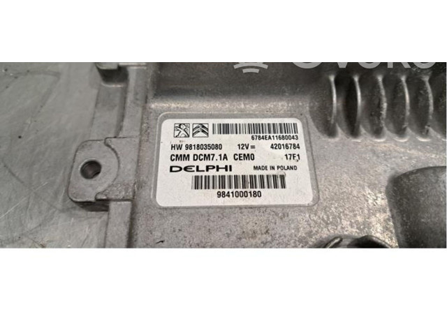 Блок управления двигателя 9818035080   Peugeot Expert