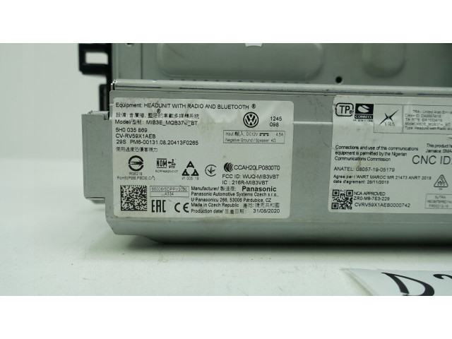 Дисплей 5H0035869 Volkswagen Golf VIII