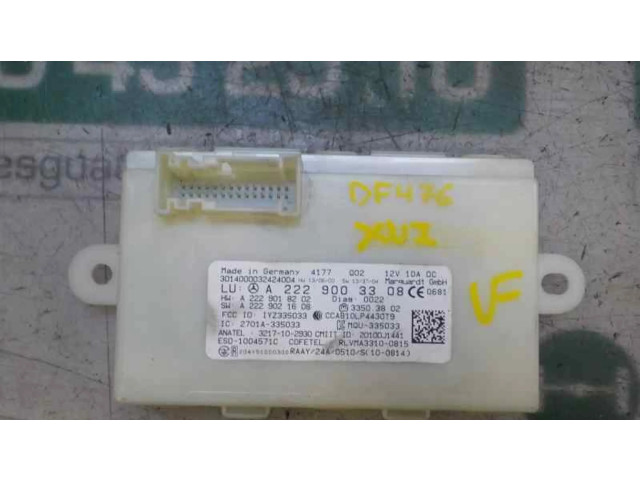 Блок управления A2229002403, A2229003308 Mercedes-Benz S AMG W221