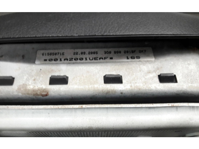 Подушка безопасности водителя 3D0880201BF Volkswagen Phaeton