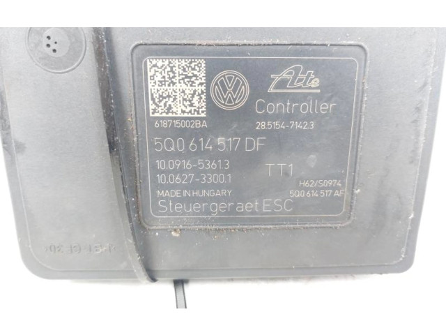 Блок АБС 5Q0614517DF Skoda Octavia Mk3 (5E) 2013 - 2019 года