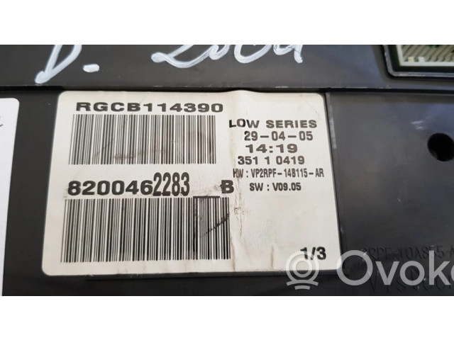 Přístrojová deska  Renault Megane II 2005 8200462283  