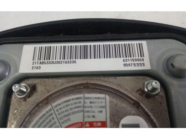 Подушка безопасности водителя 631159969 Chevrolet Spark