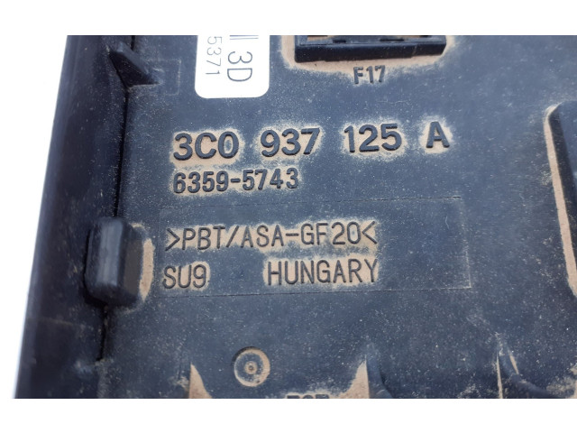 Pojistková skříňka Řídící jednotka BSM 3C0937125A, 63595743   Volkswagen Tiguan 2013