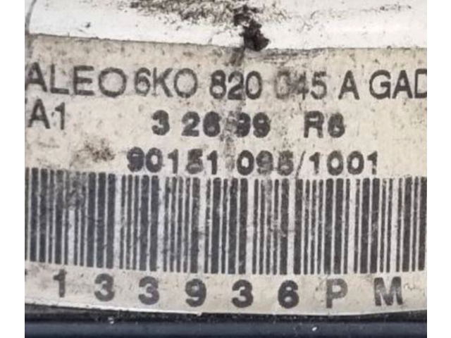Блок управления климат-контролем 6K0820045A, 1H0819045C   Volkswagen Caddy