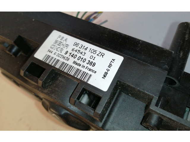 Блок управления климат-контролем 96314105ZR Citroen Xsara Picasso