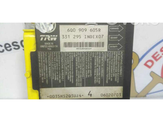 Блок подушек безопасности 6Q0909605R, 49121   Seat Ibiza III (6L)