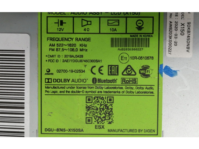 Дисплей 8914035210 SsangYong Tivoli